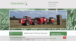 Desktop Screenshot of farmerservice.dk